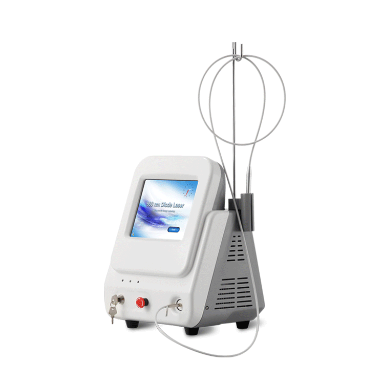 Portable Dermatology 980nm Diode Laser With Fiber