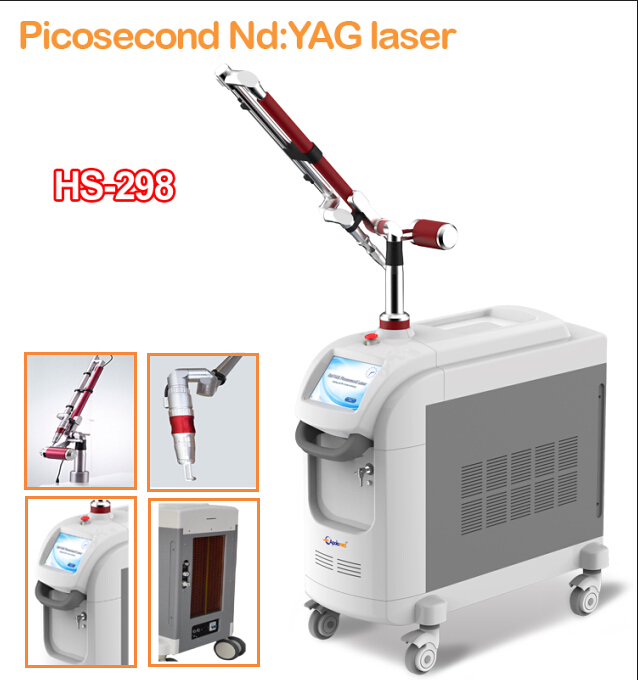 Vertical OEM Skin Rejuvelation Picosecond Nd Yag Laser