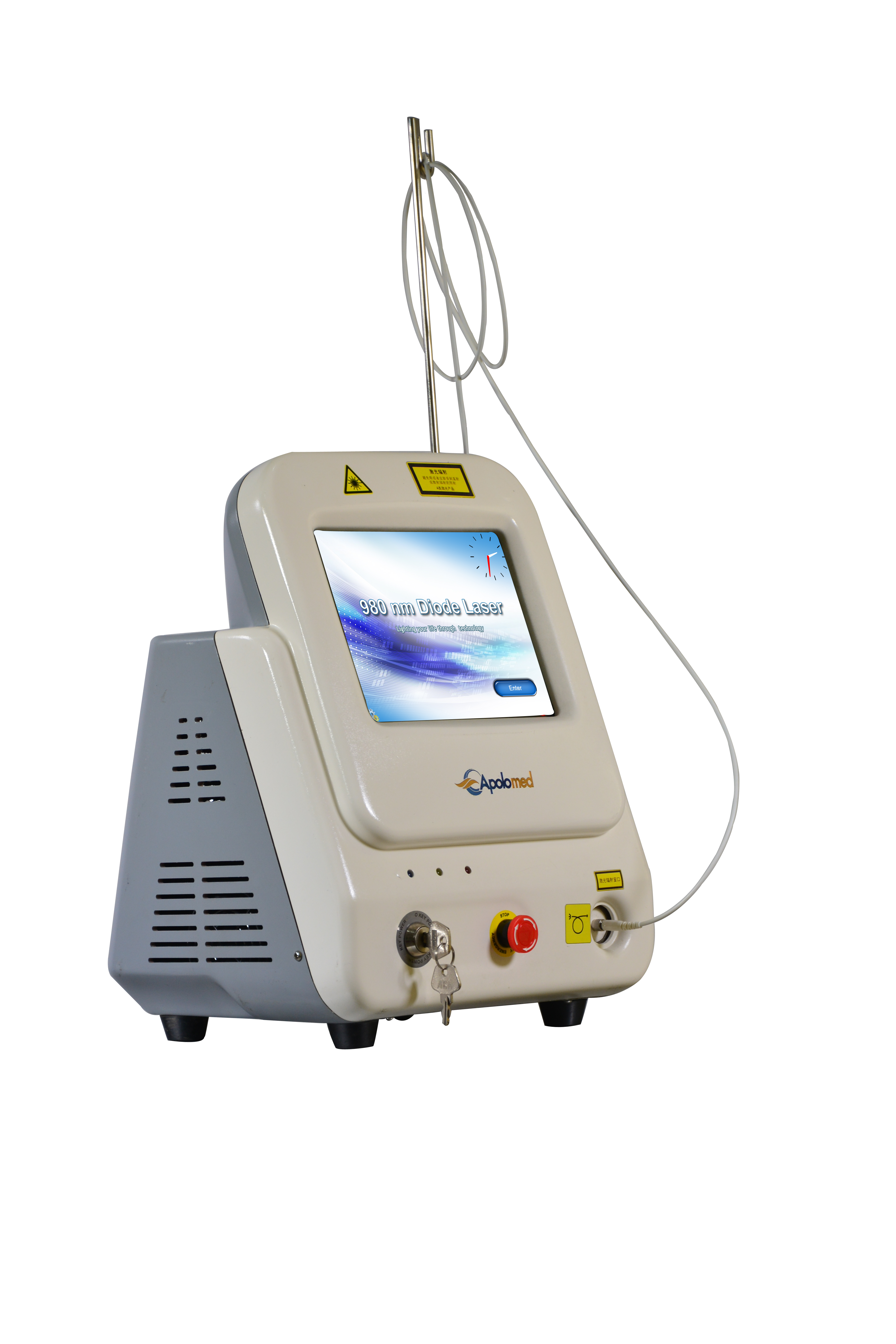 CE Approved Therapy 980nm Diode Laser With Fiber