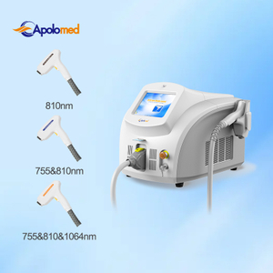 Medapolo Portable 808 Diode Laser Hair Removal Device with TUV Medical CE Approved